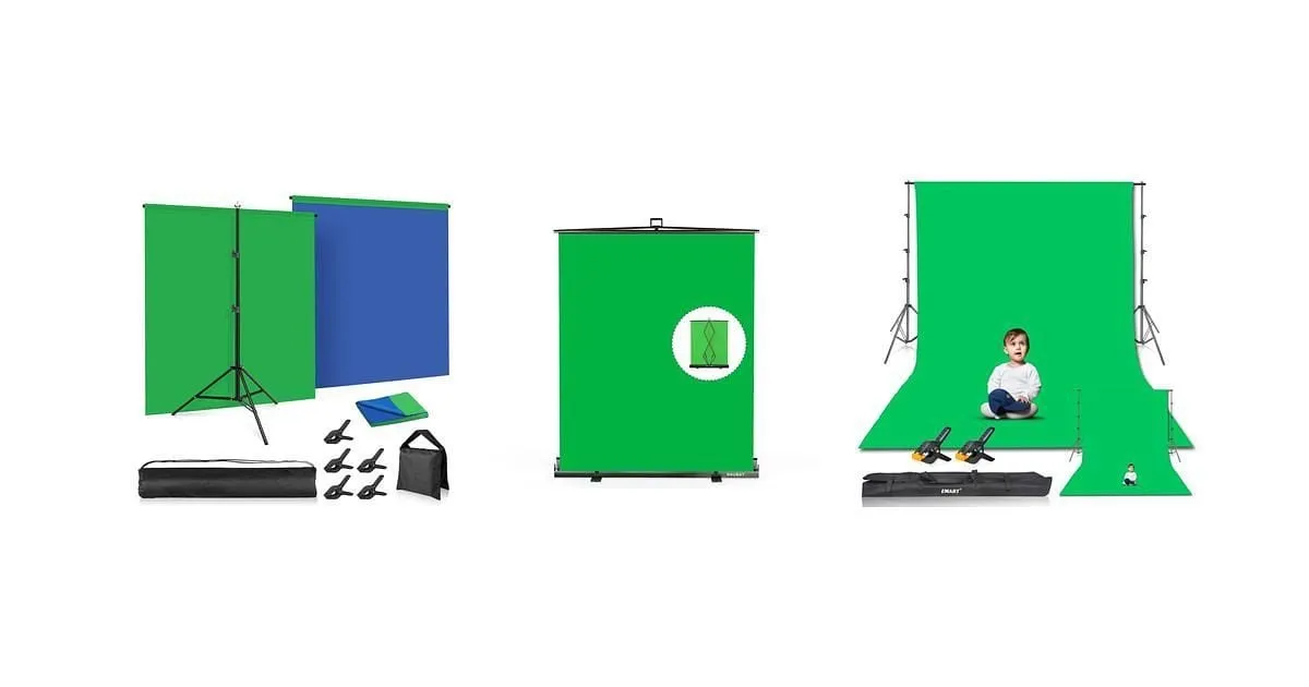 Die besten Green Screens für Videos und Streams