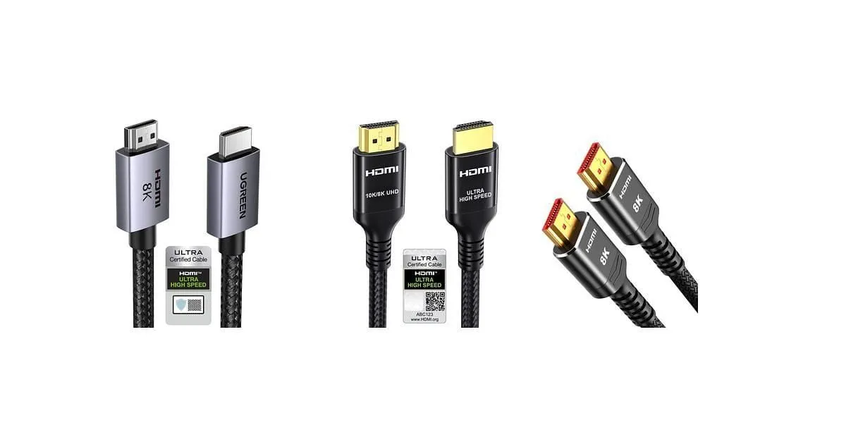 Die besten HDMI-Kabel für 4K und 8K