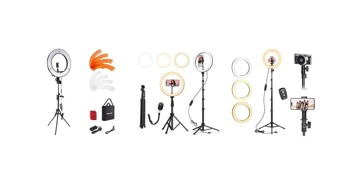 Die besten Ringlichter für Video und Livestream